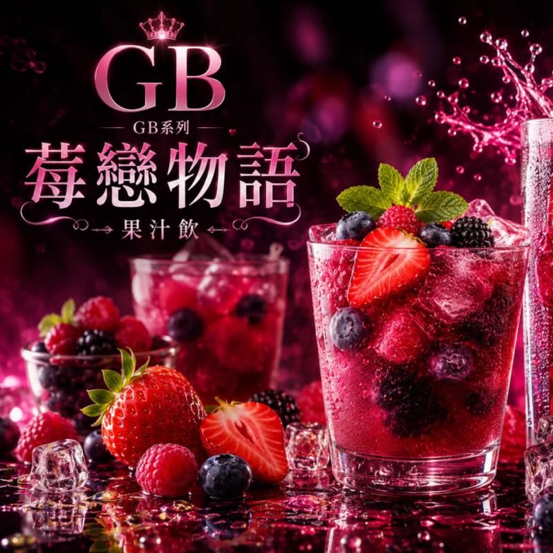 GB系列莓戀物語激情春藥粉 全新雙人感官催化配方 甜度適中順口 15分鐘速效